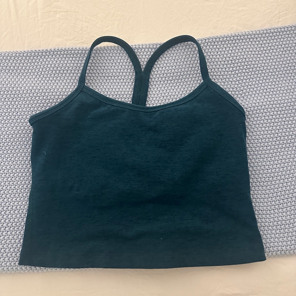 Beyond Yoga Deep Teal/Green Tank